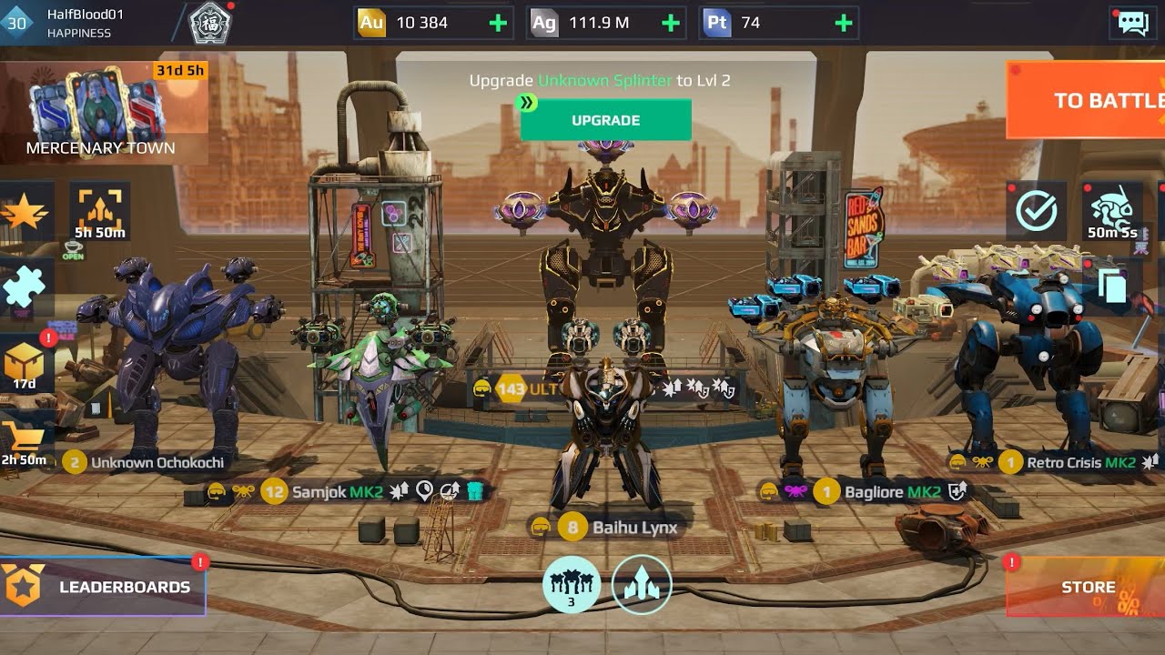 War Robot Game play #warrobotos
