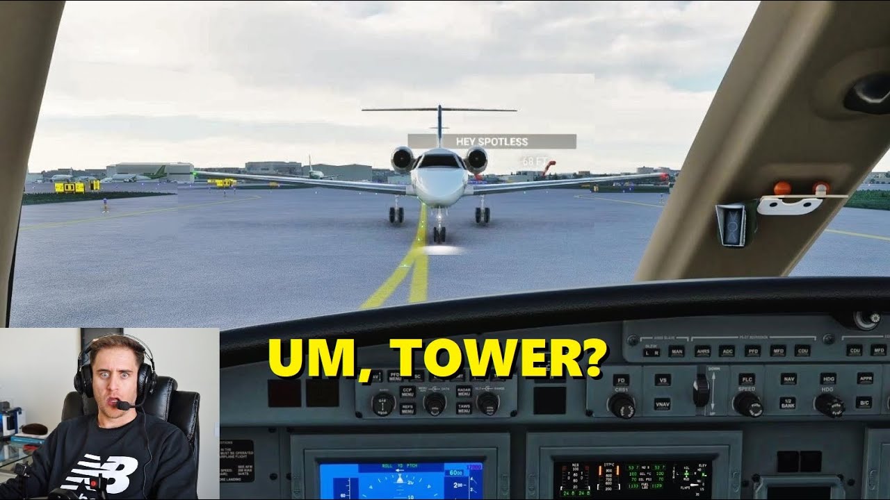 ПОЛЁТ ПОЛЁТА с УВД! Microsoft Flight Simulator - Citation CJ4 (VATSIM)