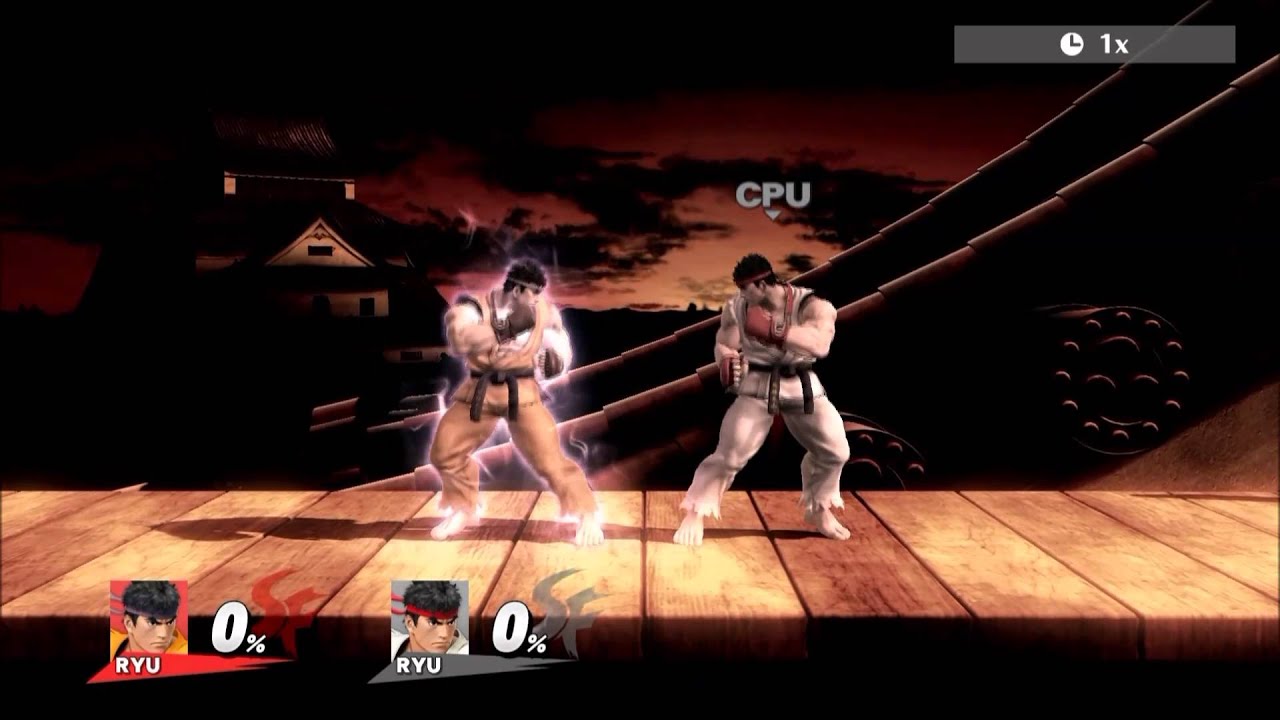 3rd Strike style Shin Shoryuken in Smash Bros.!