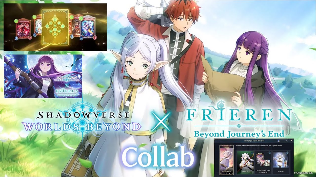 Shadowverse x Frieren: Opening over 130 Collab Blossoming Fates Packs