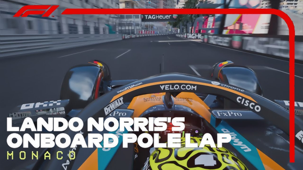 2025 Monaco Grand Prix Lando Norris' Pole Lap | Assetto Corsa