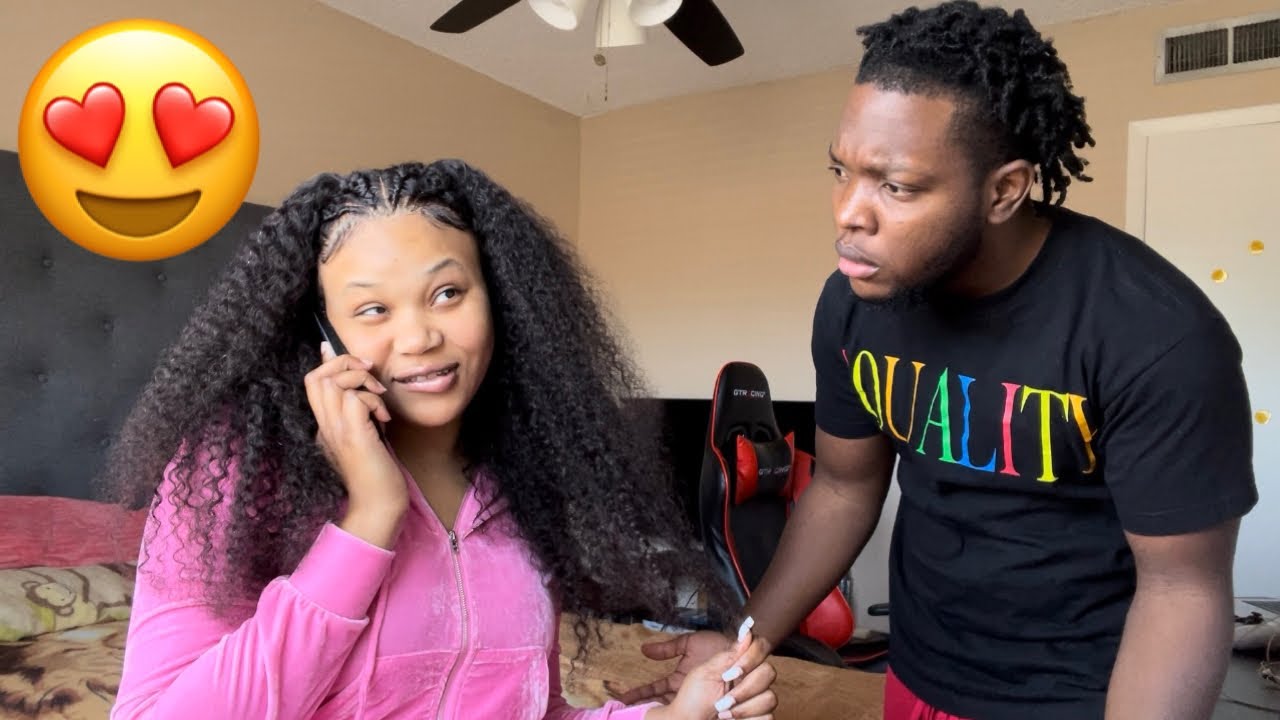 "He's just a friend" Prank On Boyfriend *things got heated*