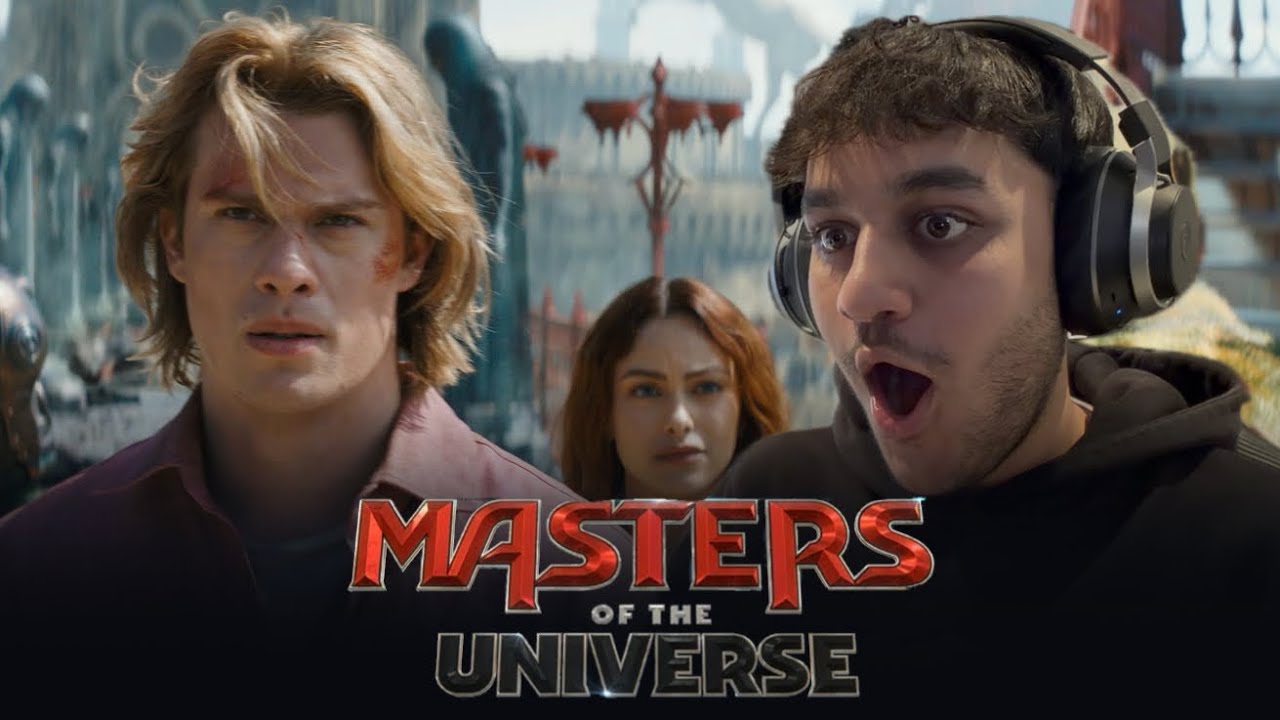 NEW MASTERS OF THE UNIVERSE TRAILER REACTION! HE-MAN IS BACK! 