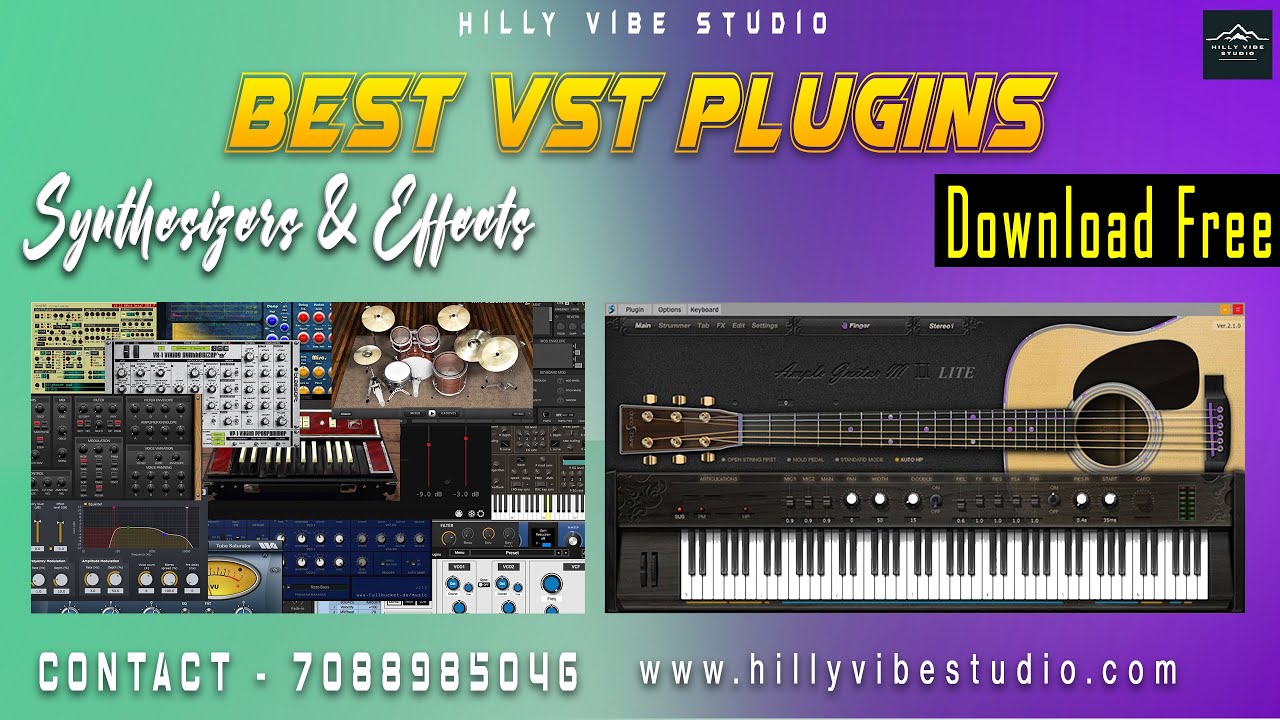 Best Free & Paid VST Synthesizers & Effects for Pahadi/Hindi/Hiphop/Punjabi/Songs || Guitar Plugins