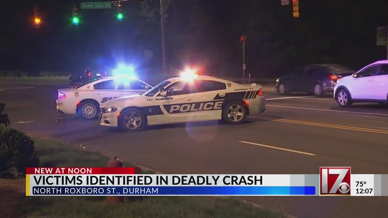 Victims identified in deadly Durham County crash
