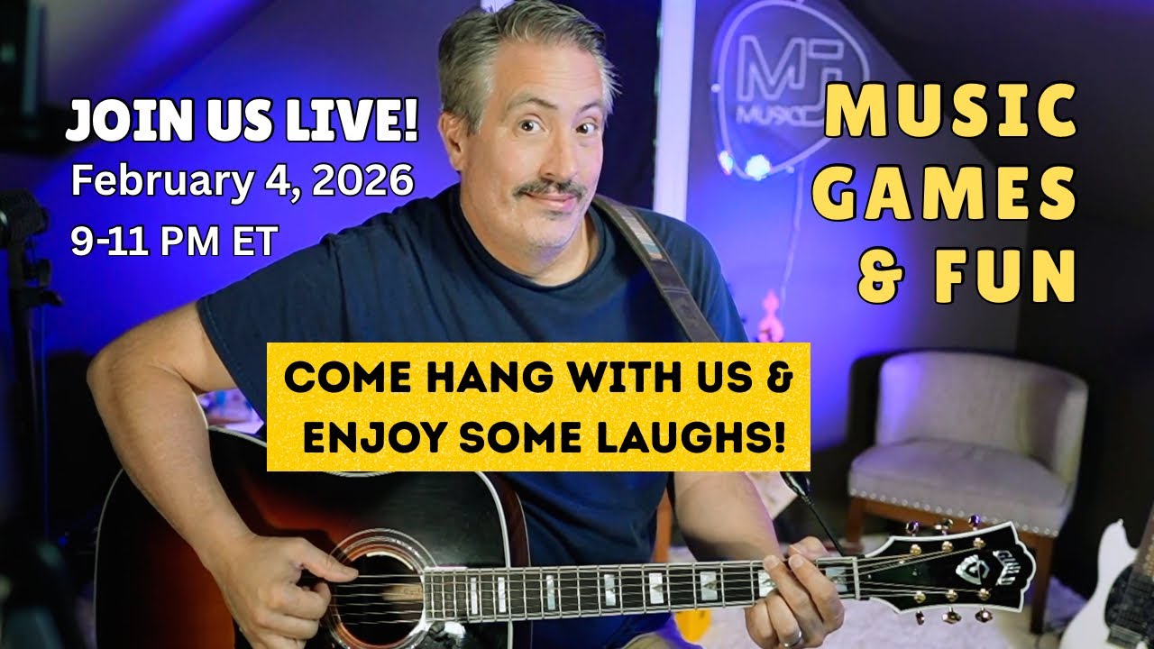 Live with Mark Johnston! Acoustic Covers, Originals & Interactive Fun!
