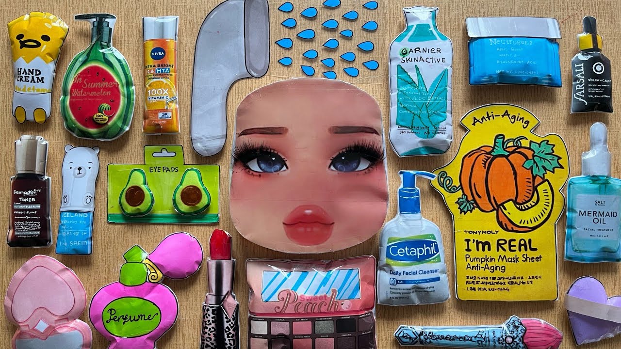 ❄️ Paper Diy ❄️ Roblox Baddie Skincare 💅 ASMR 💖 Blind Bag Paper 💖 NEKEN DANA