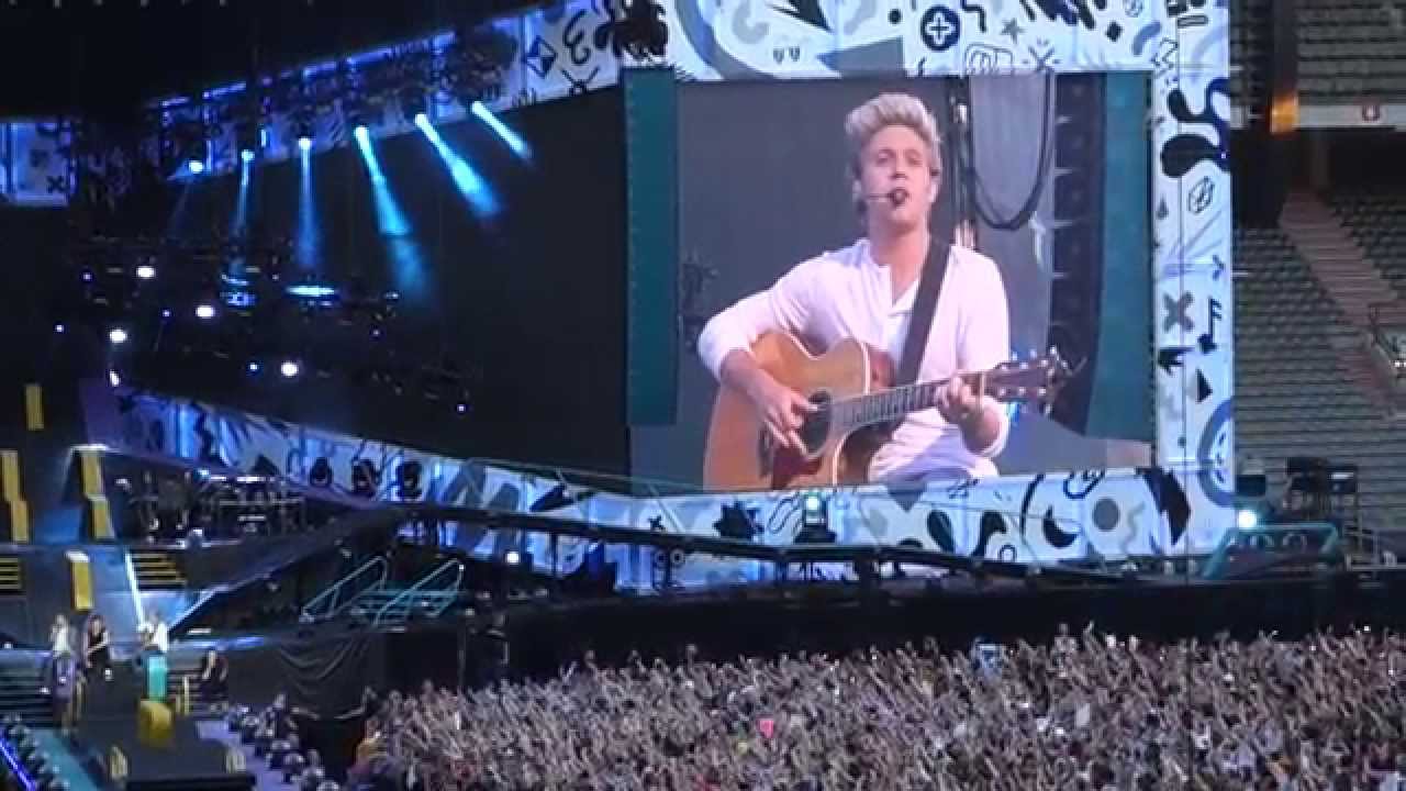 Harry's speech + Little things - One direction (On the road again tour - Brussels 13 june 2015)