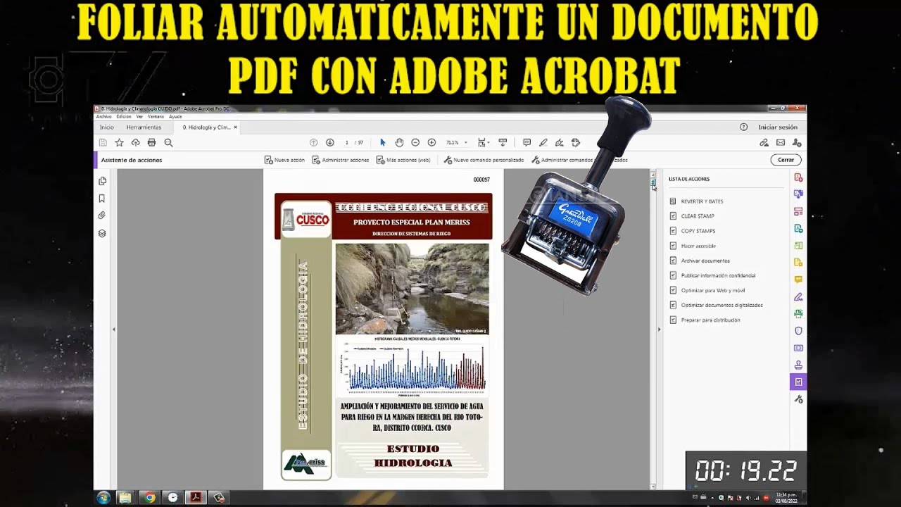 FOLIAR AUTOMÁTICAMENTE UN DOCUMENTO PDF CON ADOBE ACROBAT EN UN SOLO PASO