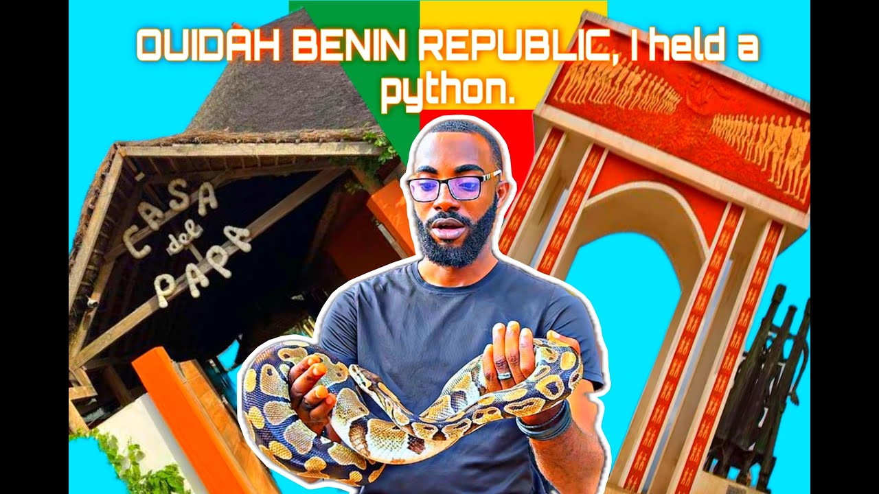 99% of People Would NEVER Do This… I Held a REAL Python! 😨 (BENIN REPUBLIC)