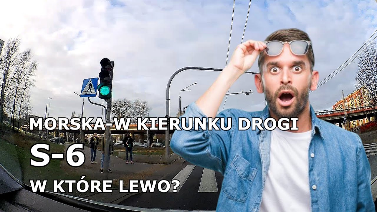 Na trasie egzaminu: Wyjazd z Zakręt do Oksywia i skręcenie w kierunku S-6🚦Nauka jazdy w Gdyni