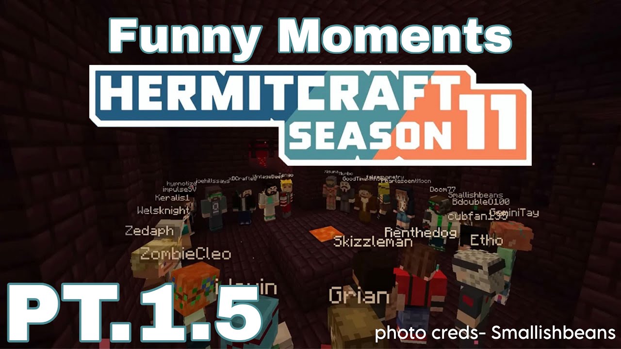 HermitCraft Сезон 11 (Забавные моменты) 1.5