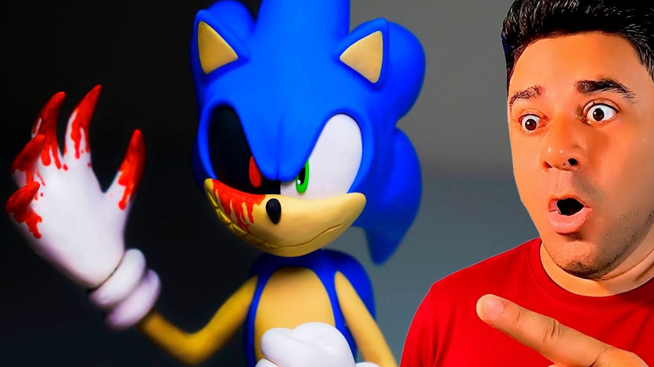 Reagindo ao SONIC se TRANSFORMANDO em SONIC.EXE!
