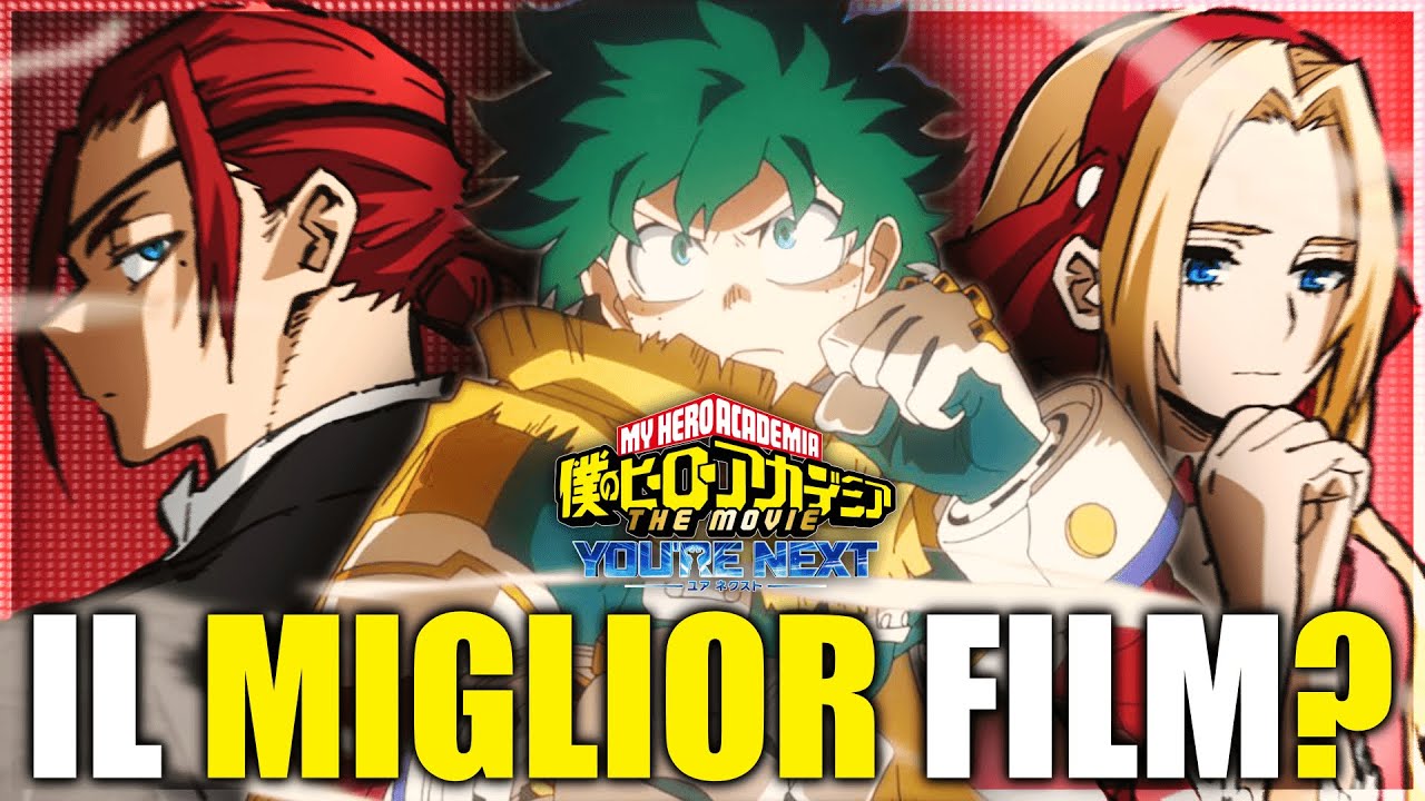 MY HERO ACADEMIA YOU’RE NEXT è un OTTIMO FILM, ma… - Recensione