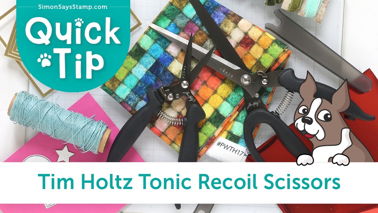 NEW Tim Holtz Tonic Recoil Scissors: Wonder Why You Need Them? Here Are All the Reasons!