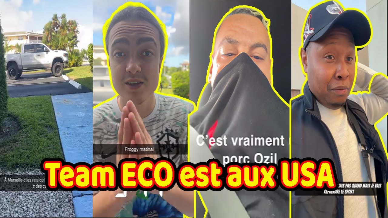 Mortadon est émerveillé par la beauté des États-Unis 😍​ Team ECO est aux USA 😱
