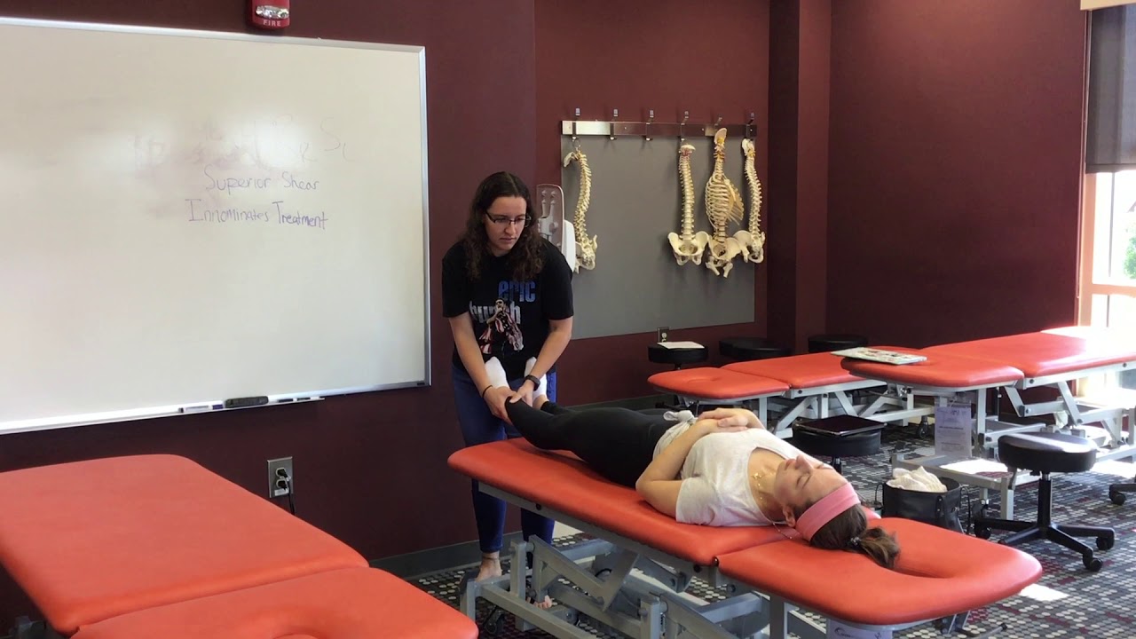 Superior + Inferior Innominate Shear Muscle Energy