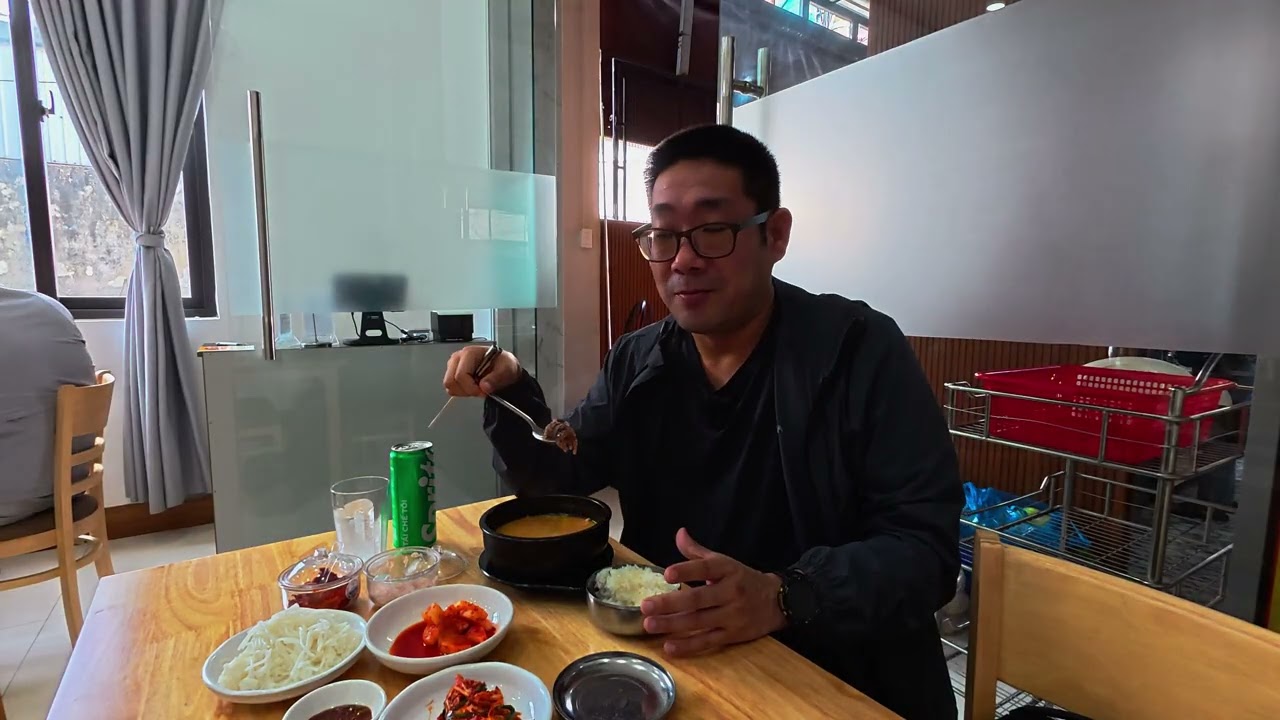 visiting busan korean food restaurant