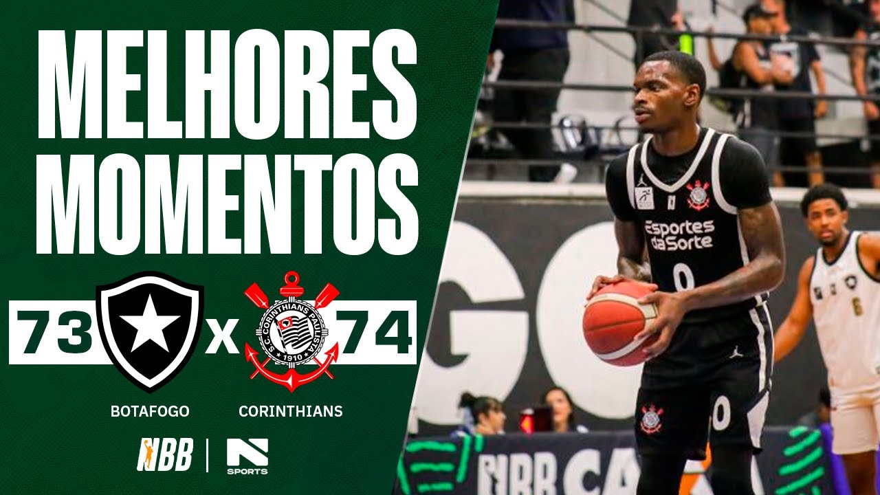 BOTAFOGO 73X74 CORINTHIANS | MELHORES MOMENTOS | NBB 2025/26