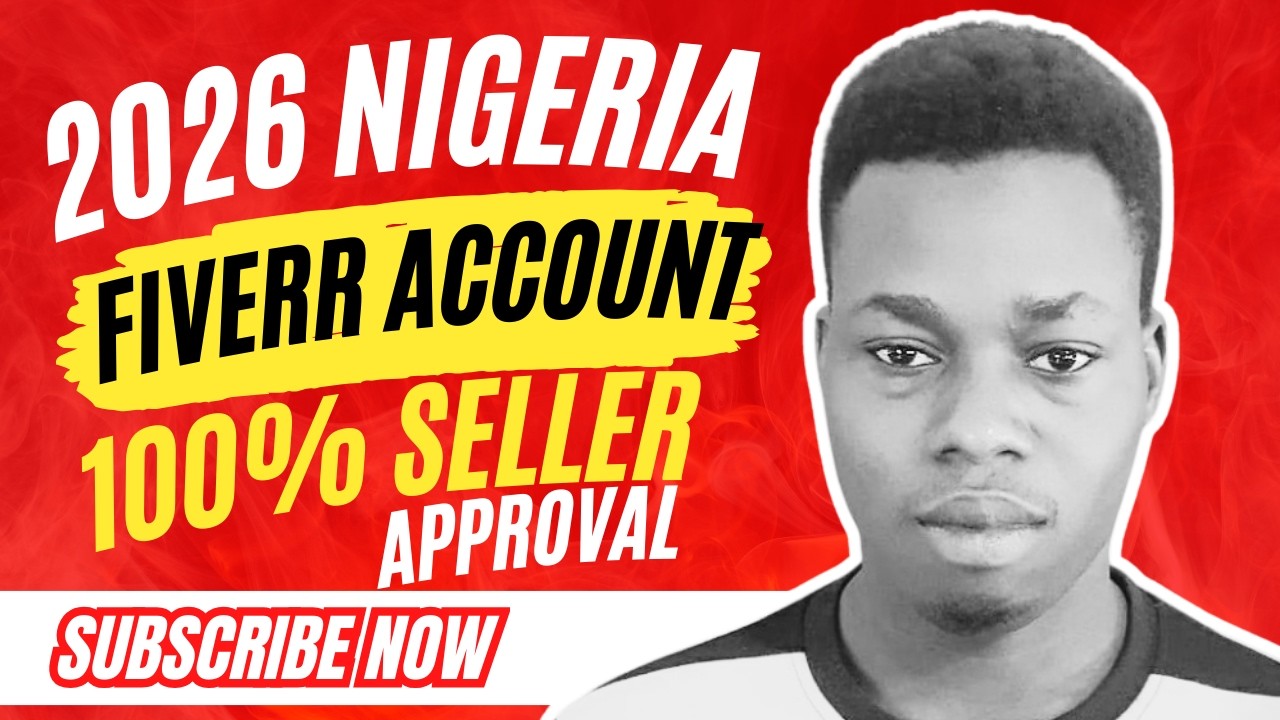 2026 Fiverr Seller Account Creation New Method | How to Create Fiverr Seller  Nigeria Account
