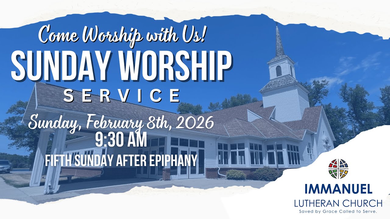 Worship Service - 5th Sunday after Epiphany