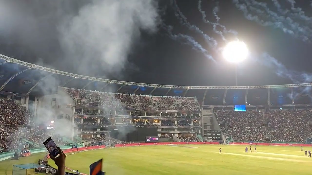 #insta #motivation #public #lucknow Vs Mumbai ipl match #ikana stadium 🏟️