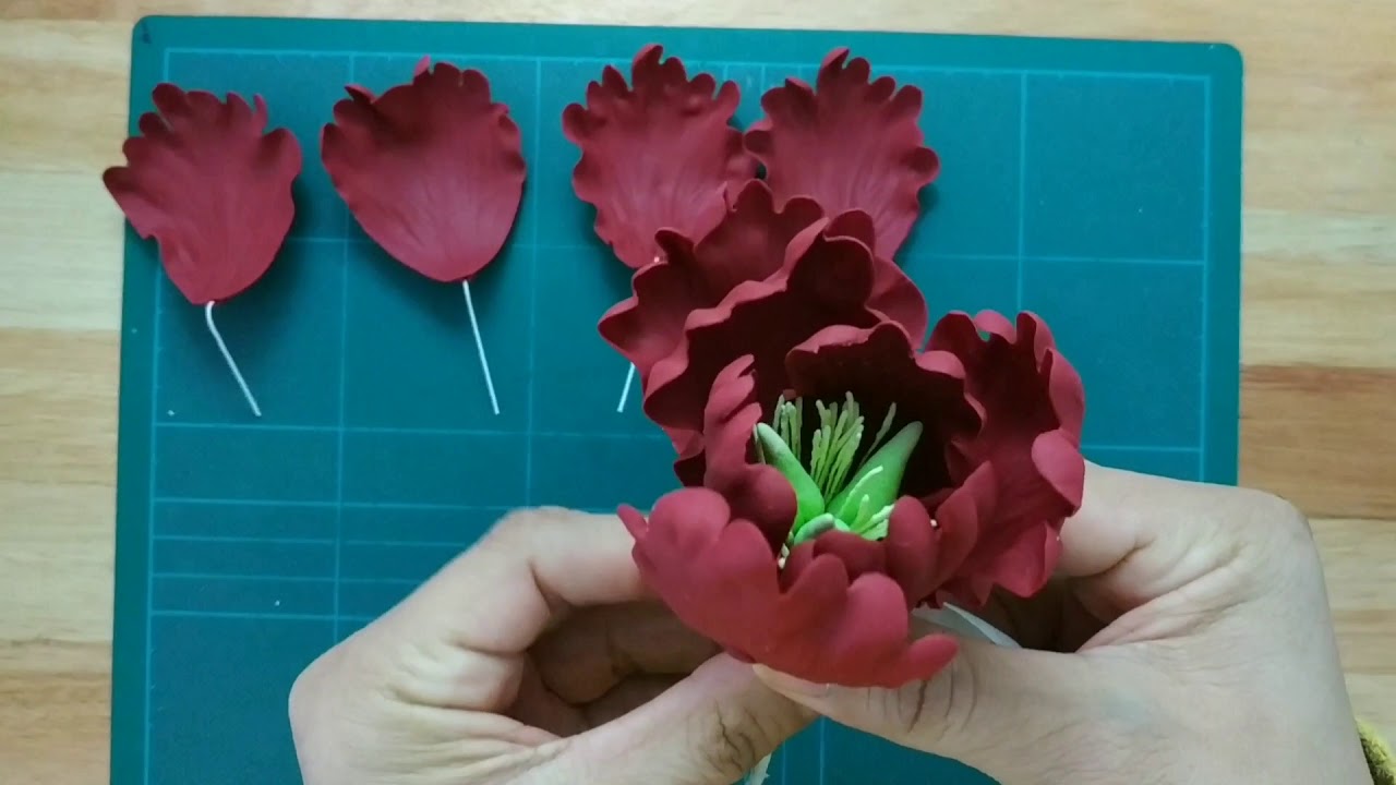 Armado de peonia