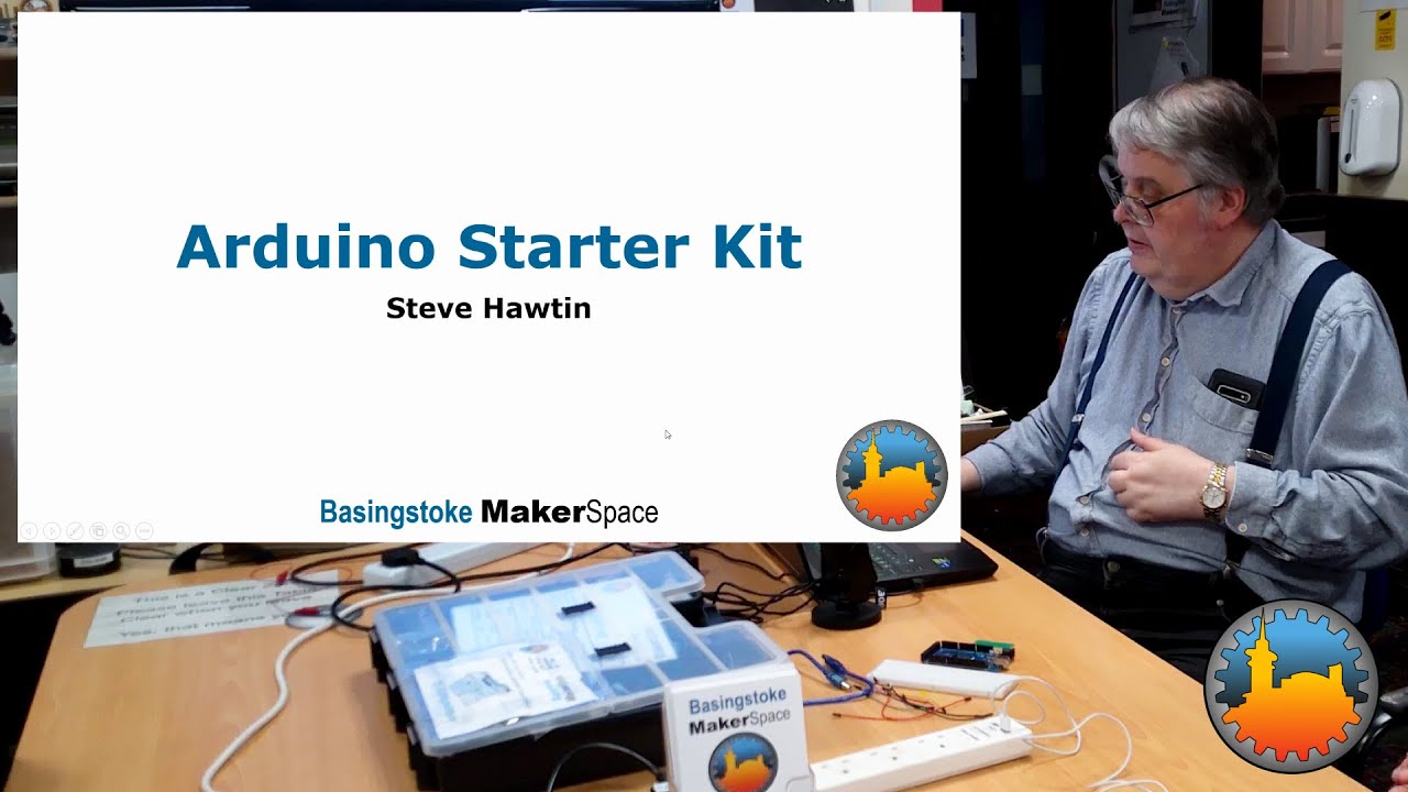 Arduino starter kit in the MakerSpace
