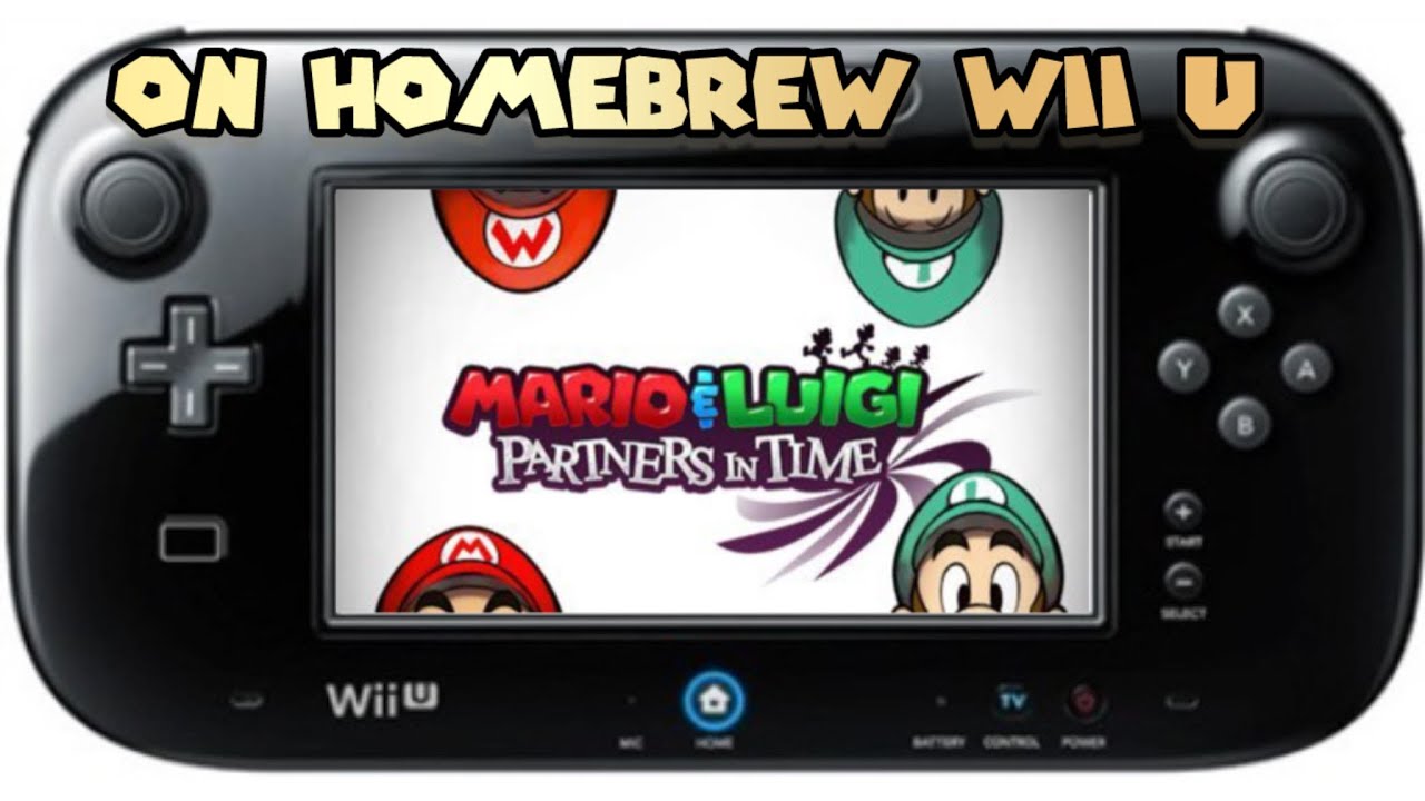 Mario &Luigi Partners In Time: 3 Homebrew Wii U Live Stream