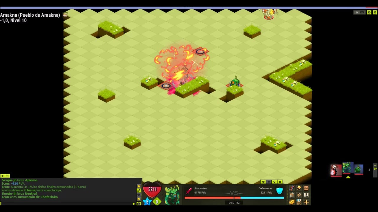 Osa (Icon) vs Selo (Sergio-jh) (4) Dofus 2.45