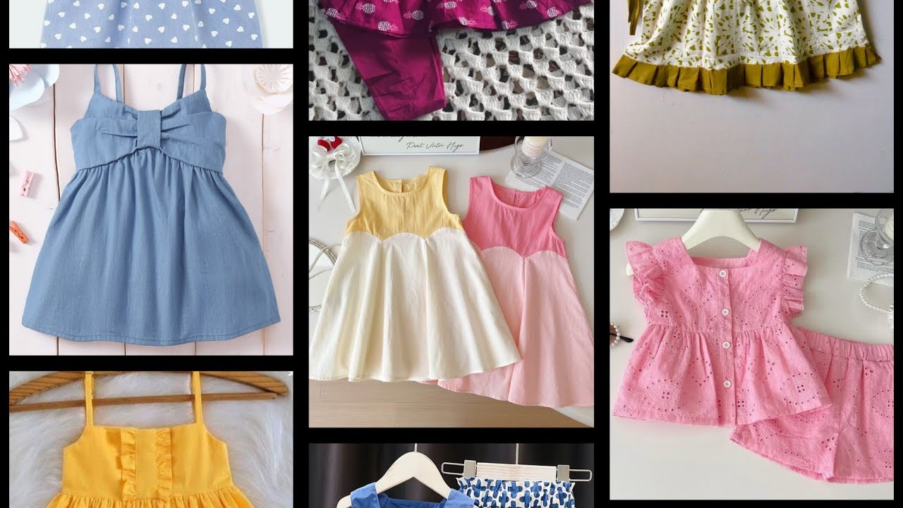 ১ বছর থেকে ৫ বছরের বাচ্চাদের জামার ডিজাইন #fashion