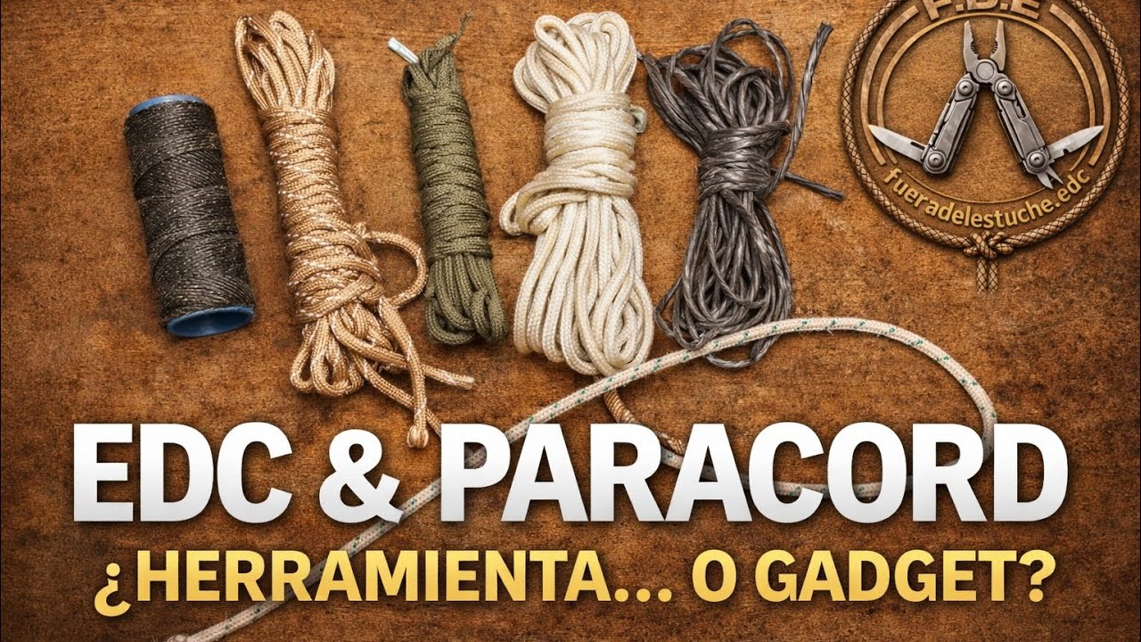 EDC & Paracord: ¿herramienta real o gadget que nunca usás