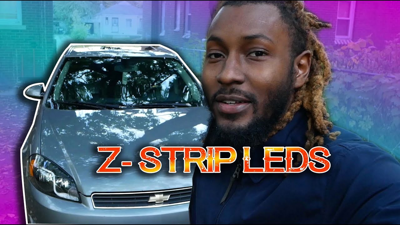 NEW LED DRL Z STRIP HEADLIGHTS IN MY IMPALA (IMPALA PROJECT)