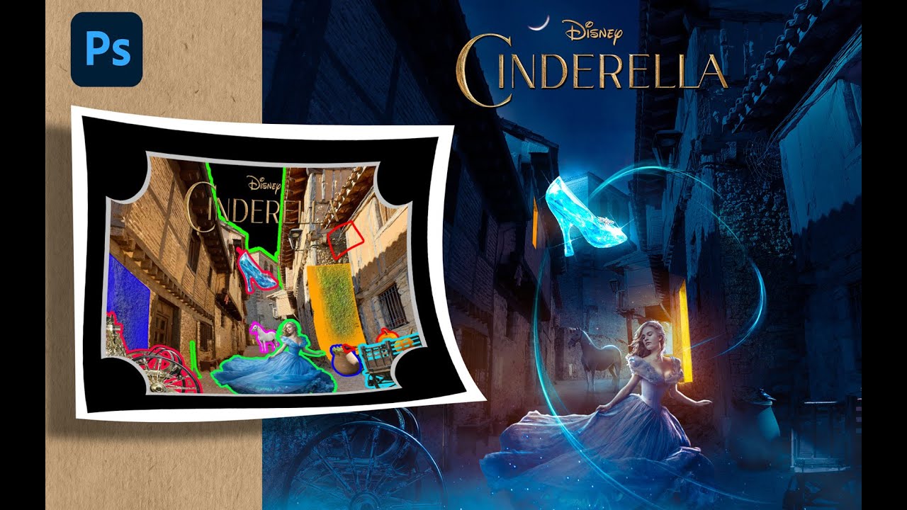 เมื่่อผมออกแบบ cinderella poster