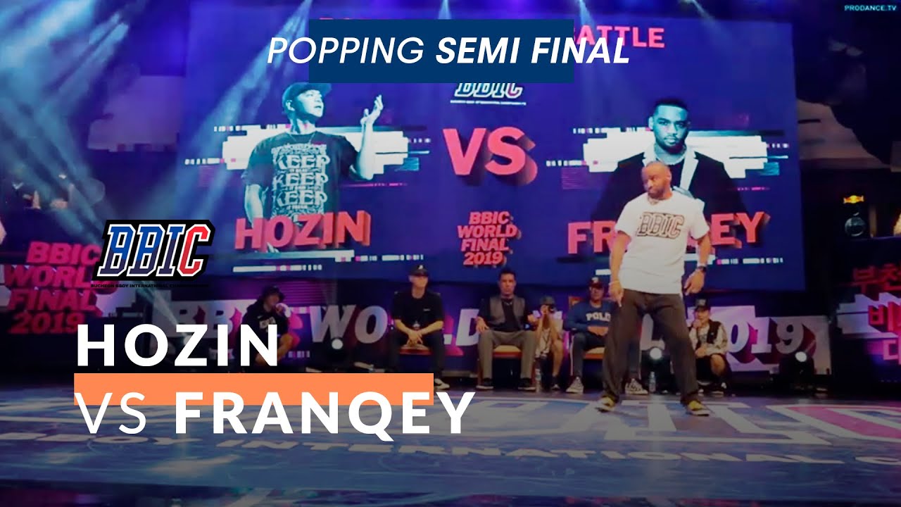 Hozin VS Franqey | Popping Semi Final | BBIC World Final 2019