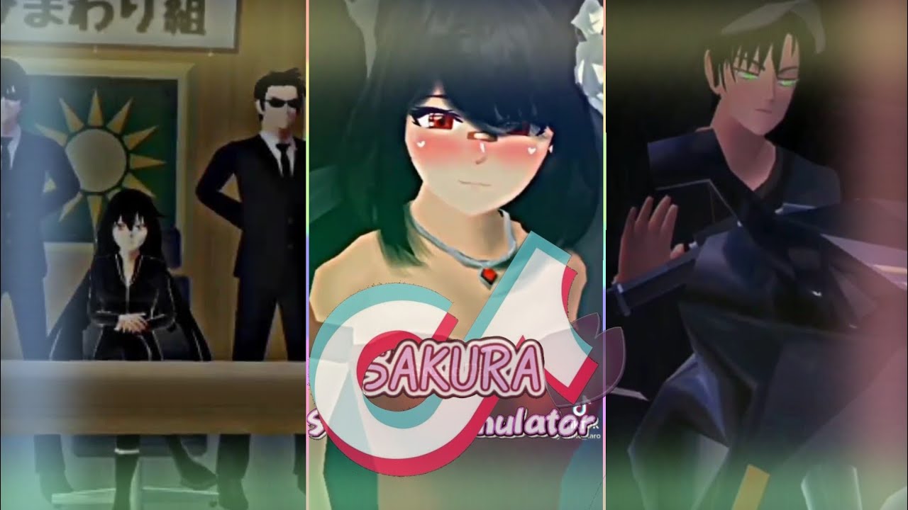 kumpulan tiktok sakura school simulator | by white cat girl | part 12 |