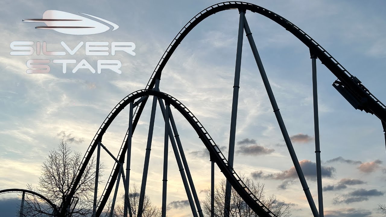 Silver Star on ride POV | 4K | Europa Park, Germany