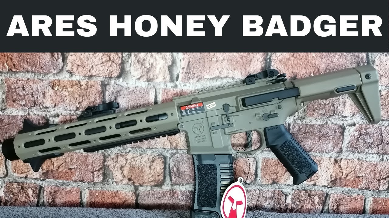 more than just an airsoft m4 | Ares Amoeba AM-013 Honey Badger Review