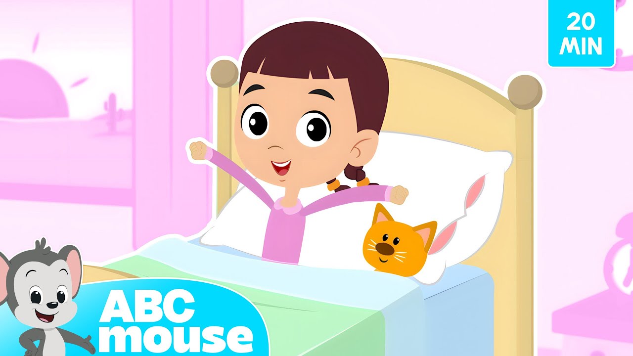 🪥 Песенка для утренней рутины | Утром я просыпаюсь | ABCmouse 20 минут песен и увлекательного обу...