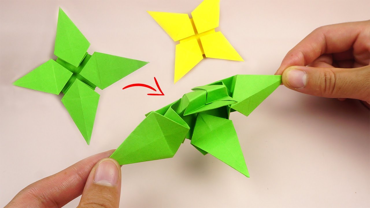 Como hacer un Pico de pájaro de papel 🐦- Juguetes de origami | Manualidades con papel