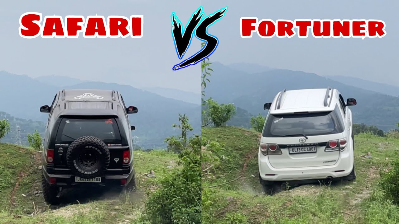 SAFARI VS FORTUNER  || OFFROAD battle
