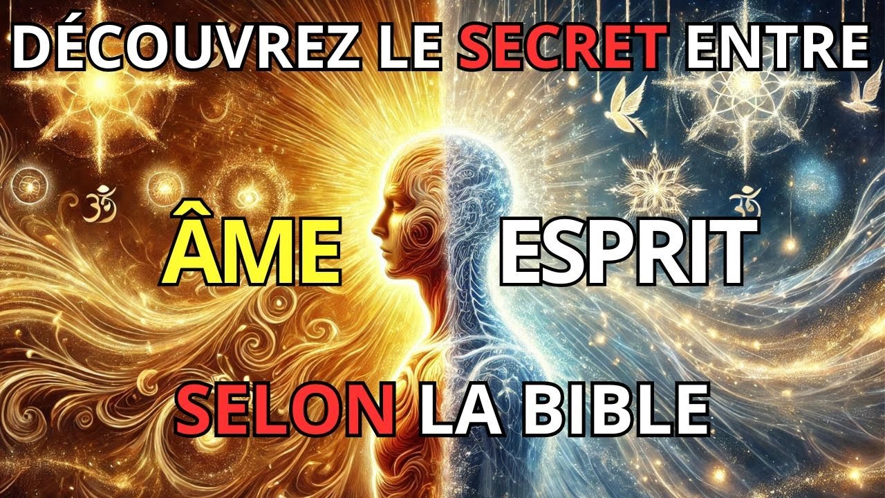 DÉCOUVREZ LE SECRET ENTRE L'ÂME ET L'ESPRIT SELON LA BIBLE !
