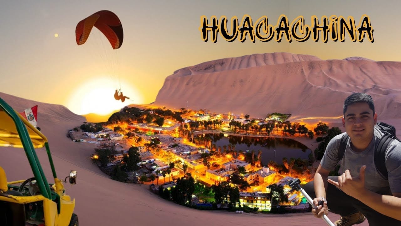 🪂 Volé en Huacachina, Perú 🇵🇪 4K