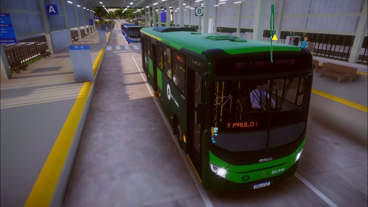 PBS BRT de Goiânia linha NS1 Terminal Paulo Gracia volta (vida de motorista ep 02)