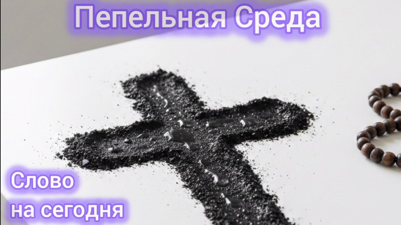 Пепельная Среда. Слово на сегодня 