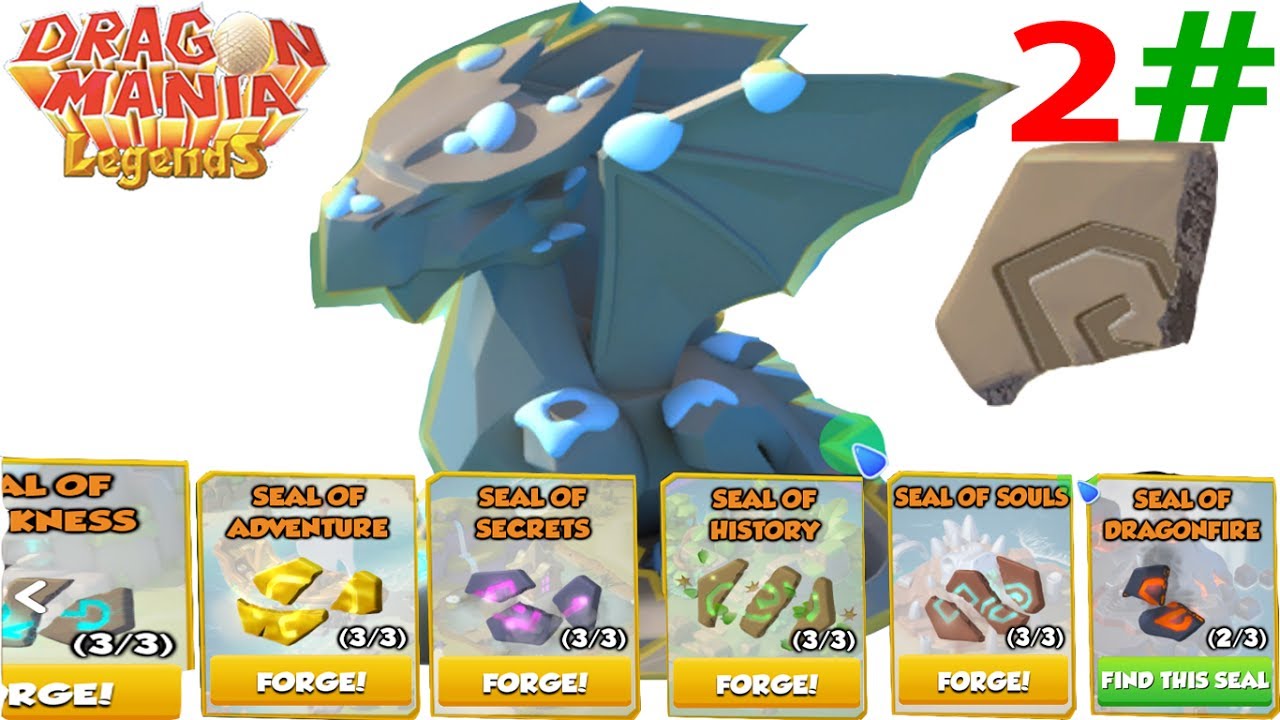Chronosian Seals Dragon - unlock chronos Fire dragon | dragon mania legends