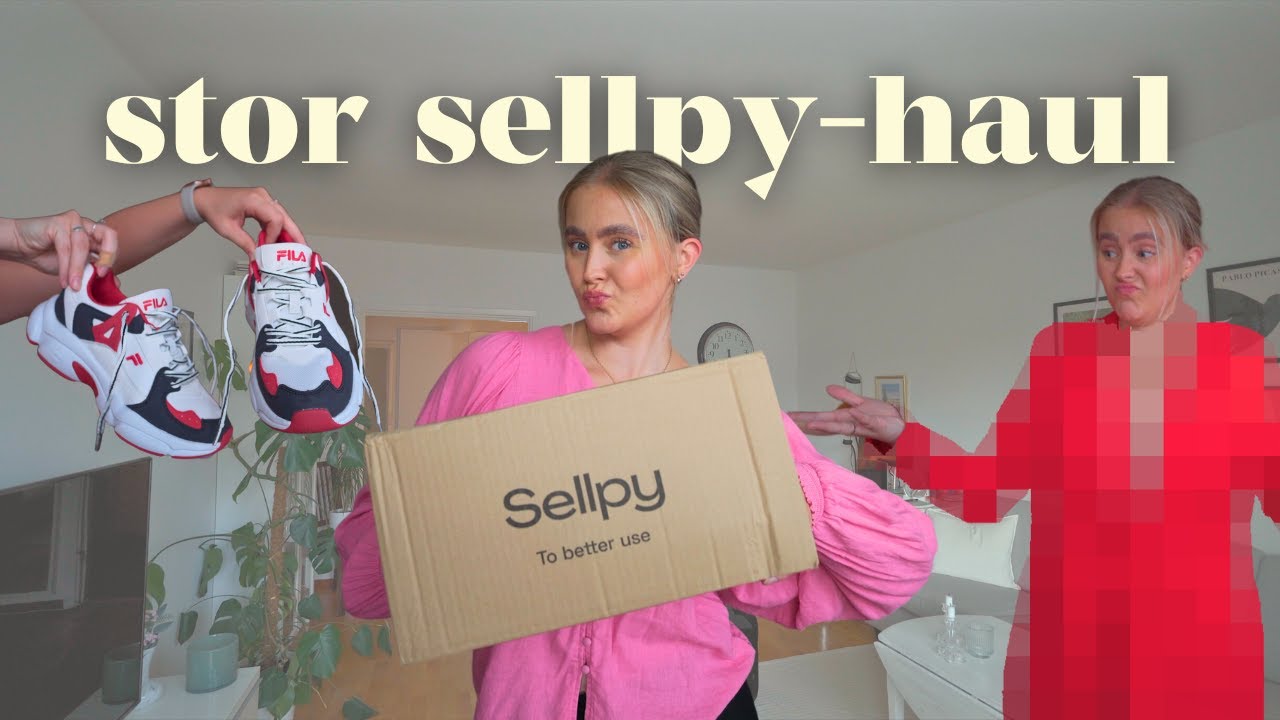second hand-haul - shoppar från sellpy!