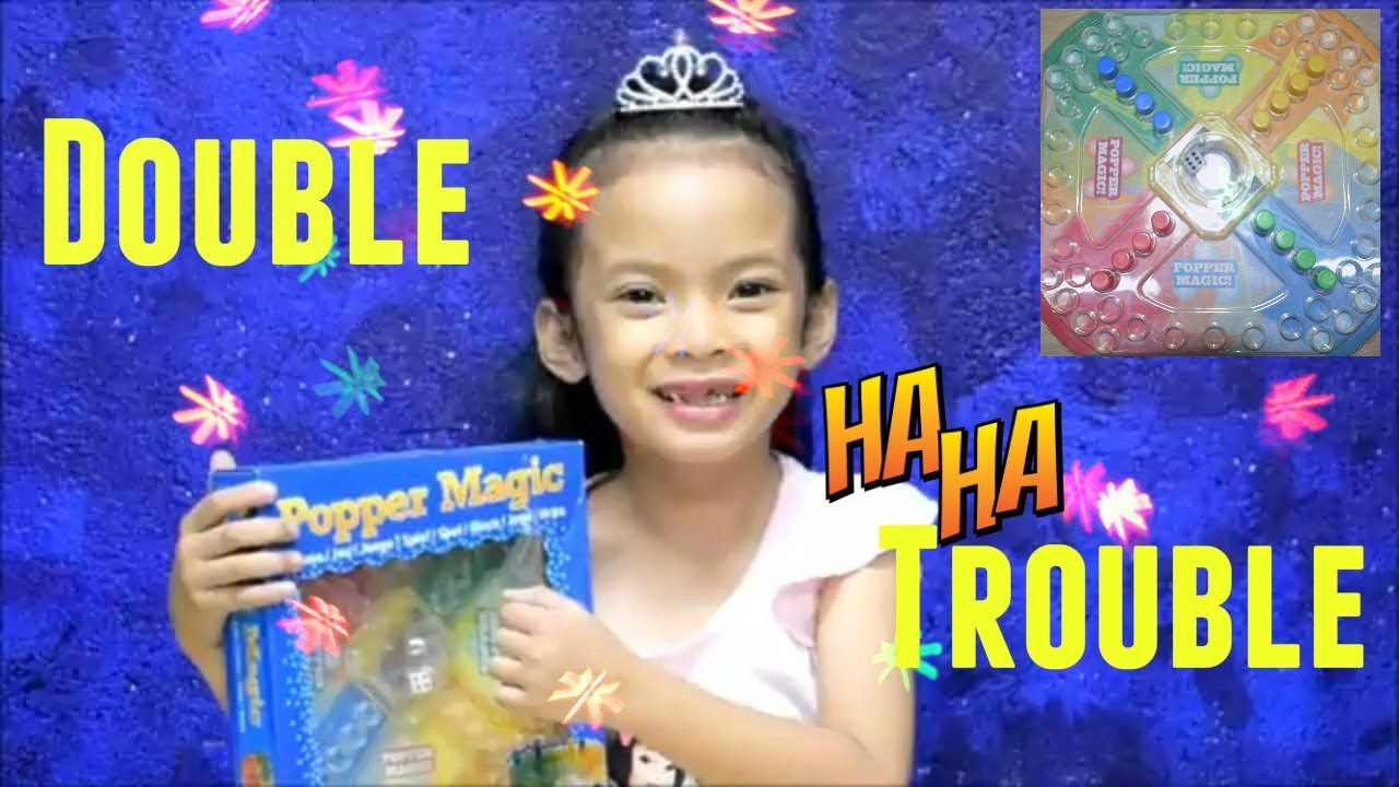 💪Popper Magic Trouble Game Loser will do Baby Shark Challenge - CaleighPlayful Channel