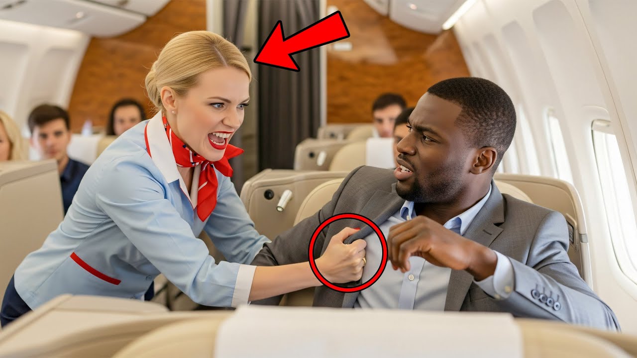 Чернокожего генерального директора выгнали из первого класса ради белого пассажира. Затем он отме...