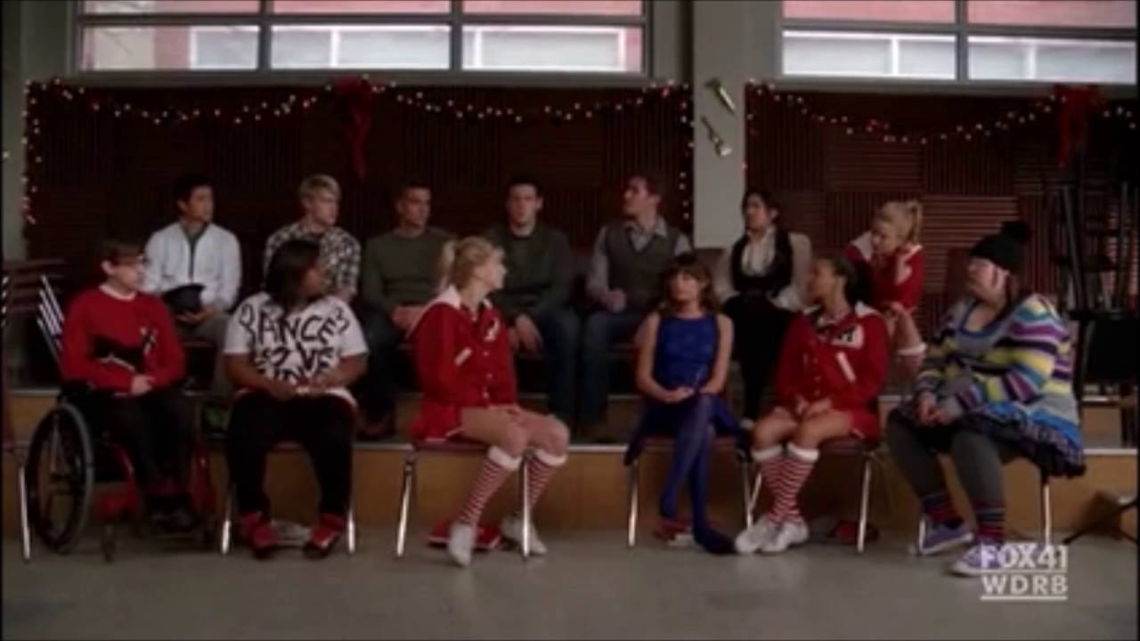 Glee   New directions attempt to raise money by selling watches and hair 2x10